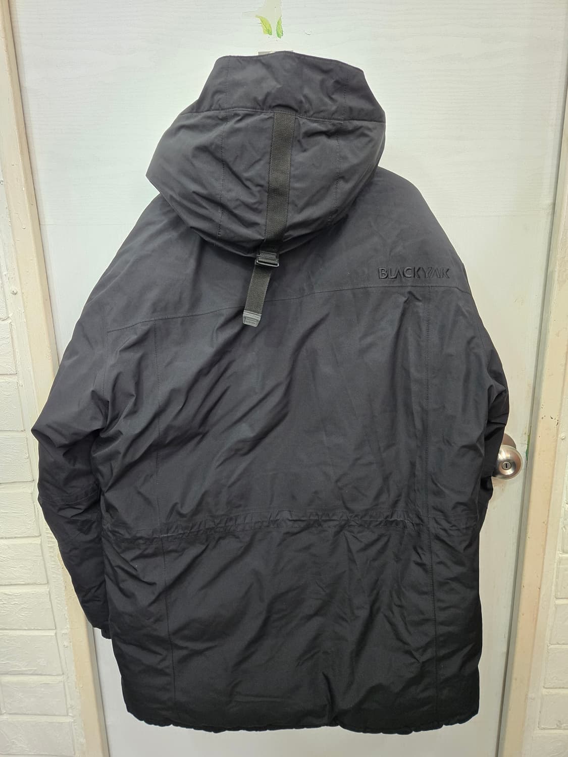 110,2XL)) Black yak 블랙야크 거위털 고어텍스 패딩 상품이미지5