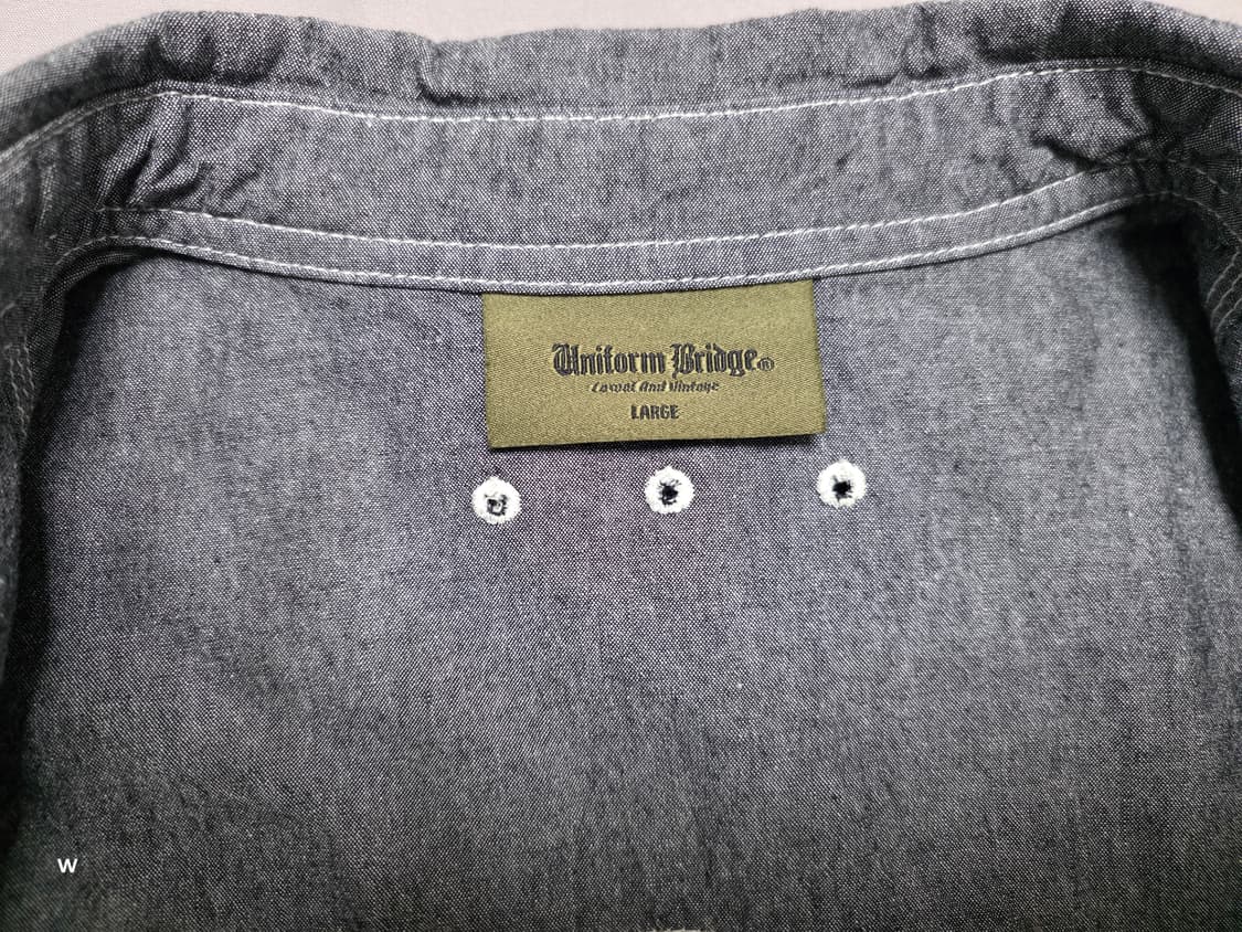 유니폼브릿지 샴브레이 반팔 셔츠 [105] 상품이미지9