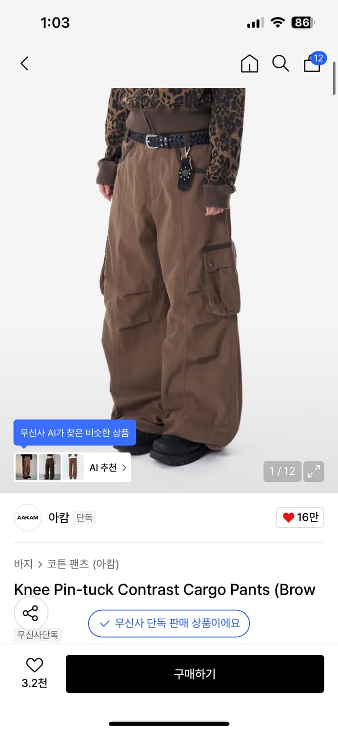 아캄 핀턱 팬츠 상품이미지1