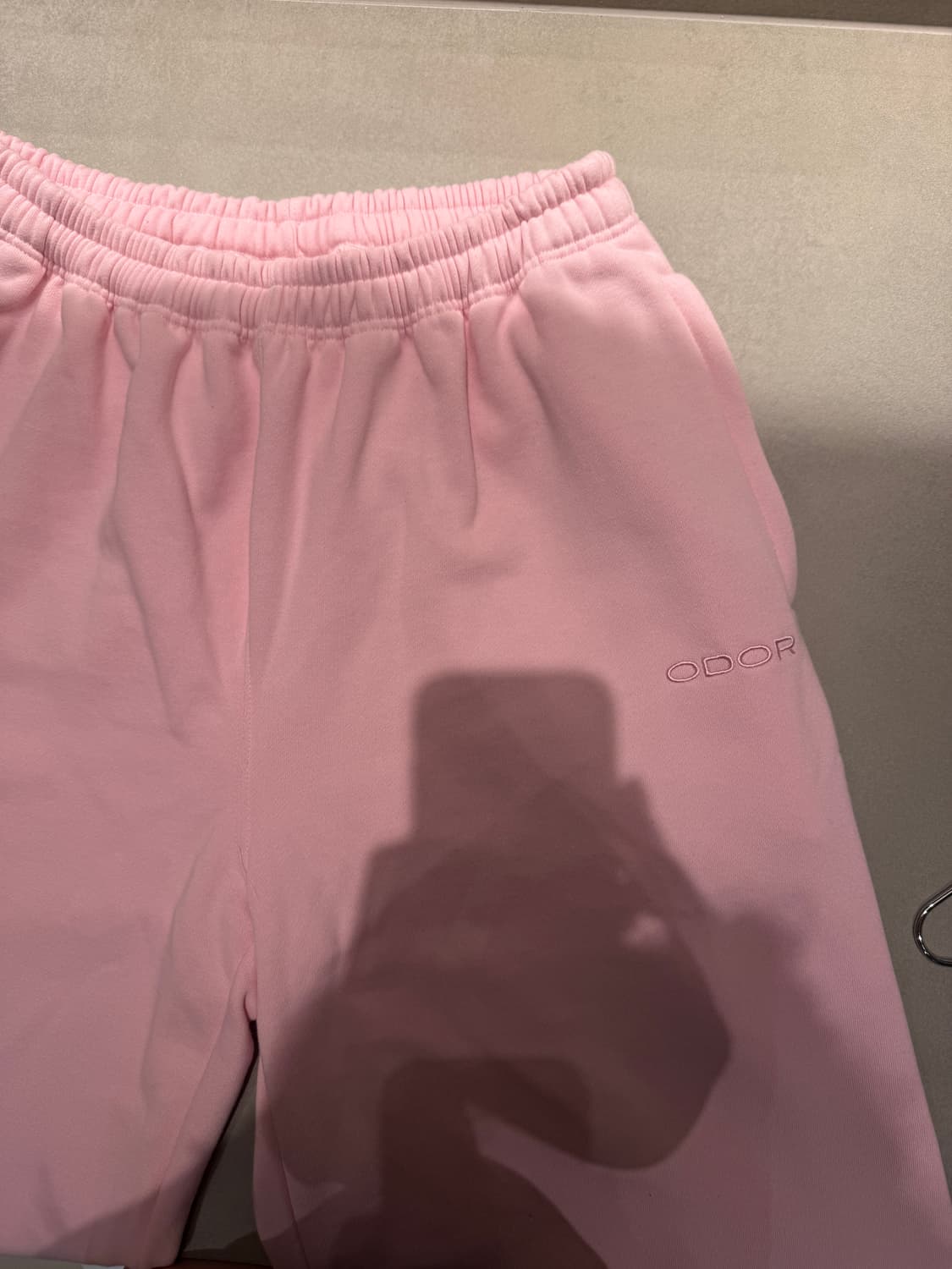 오도어 몰리조거 핑크 2사이즈 안감기모O 상품이미지3