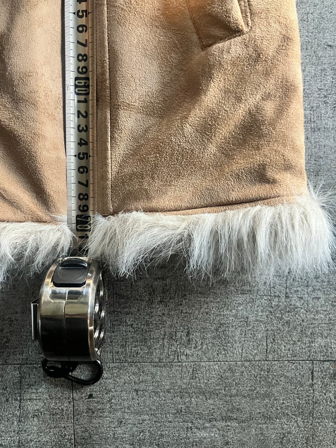 일본빈티지 Unetdemi 보헤미안웨스턴 모리너드 혁오풍 무스탕자켓 상품이미지3