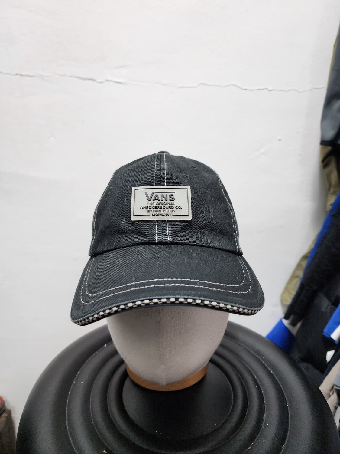 반스 블랙 볼캡  상품이미지1