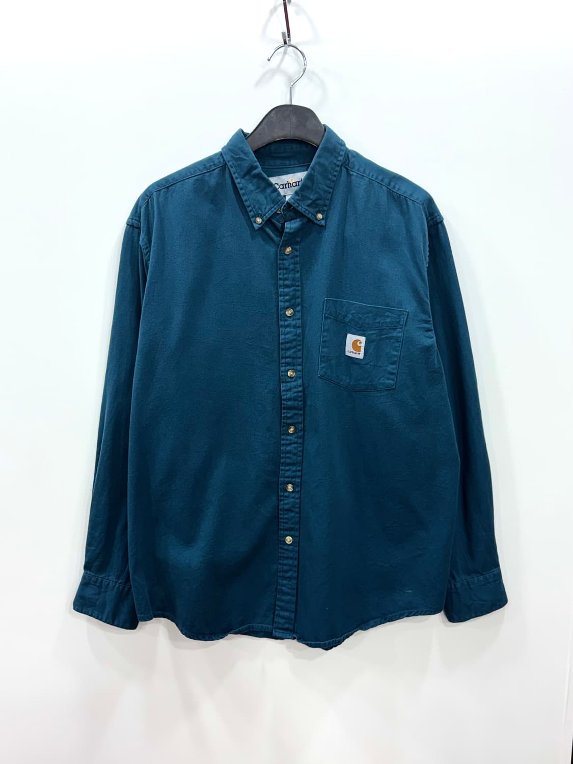 칼하트 버튼다운 워크셔츠 L 상품이미지5