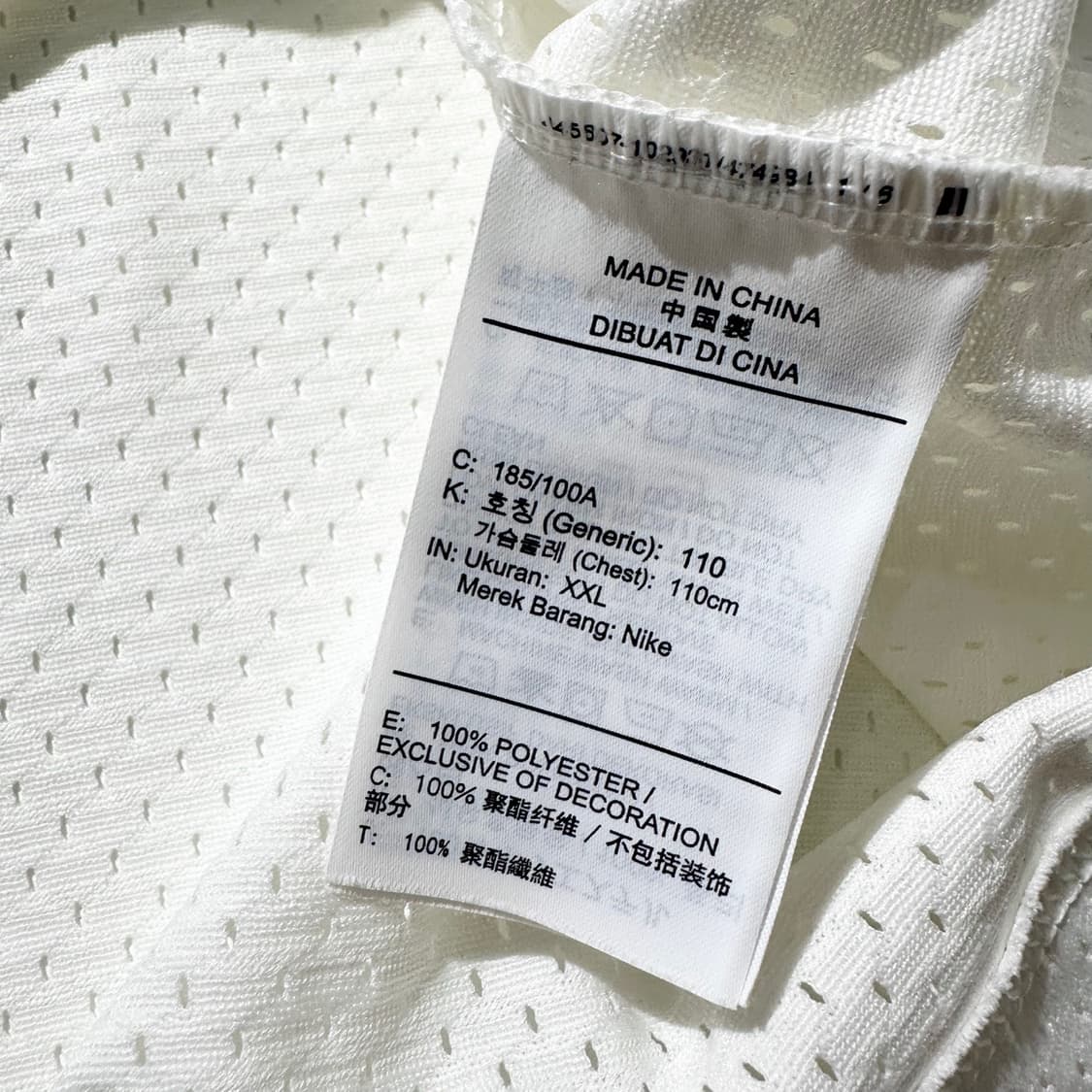 나이키 NSW 헤리티지 로고 메쉬 반팔 티셔츠 상품이미지6