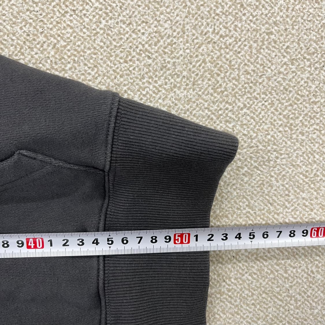 [S] 브라운브레스 차콜 여성 크롭 긴팔 후드 티셔츠 0120M1 상품이미지5