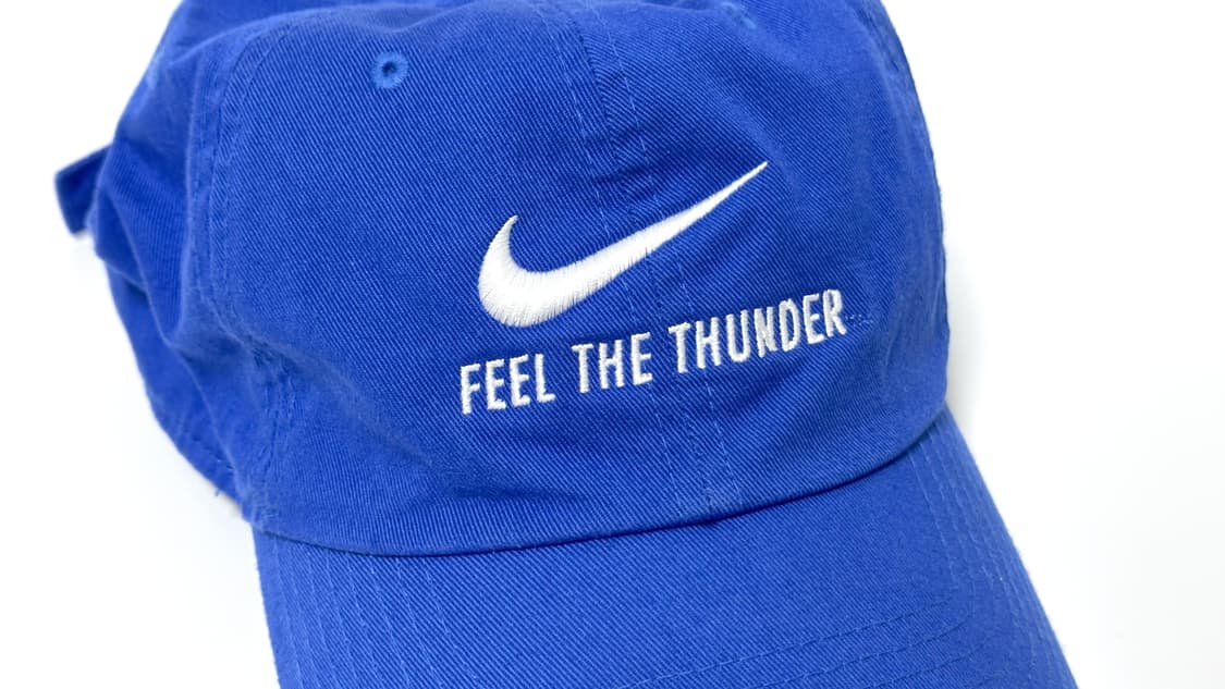 나이키 S1ZE 파랑 블루 볼캡 ‘Feel The Thunder’ 상품이미지4