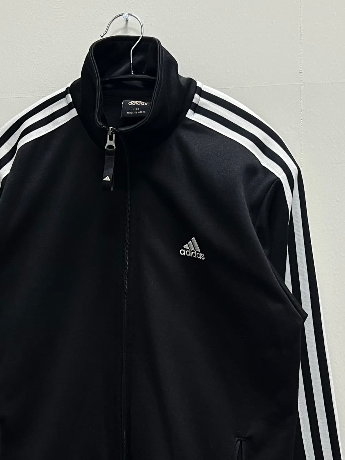 (100) 아디다스 삼선 트랙탑 져지 블랙 상품이미지3