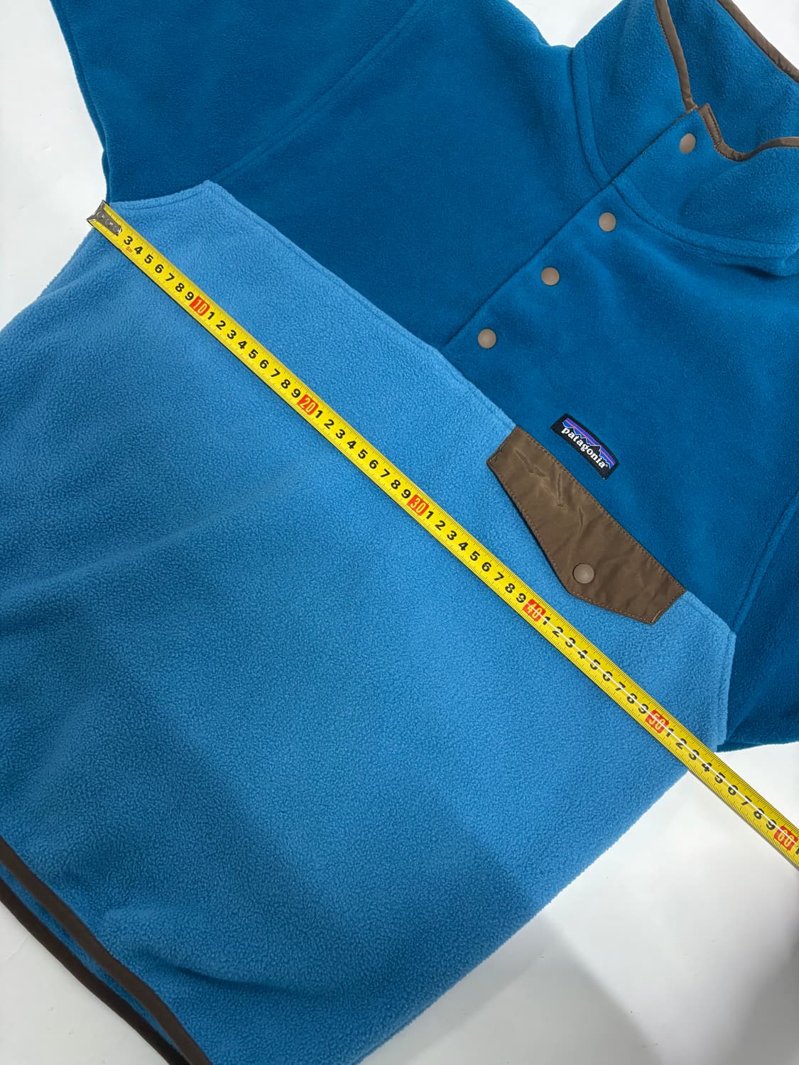 트래비스스캇)파타고니아 신칠라 스냅티 블루 멘즈S 상품이미지7