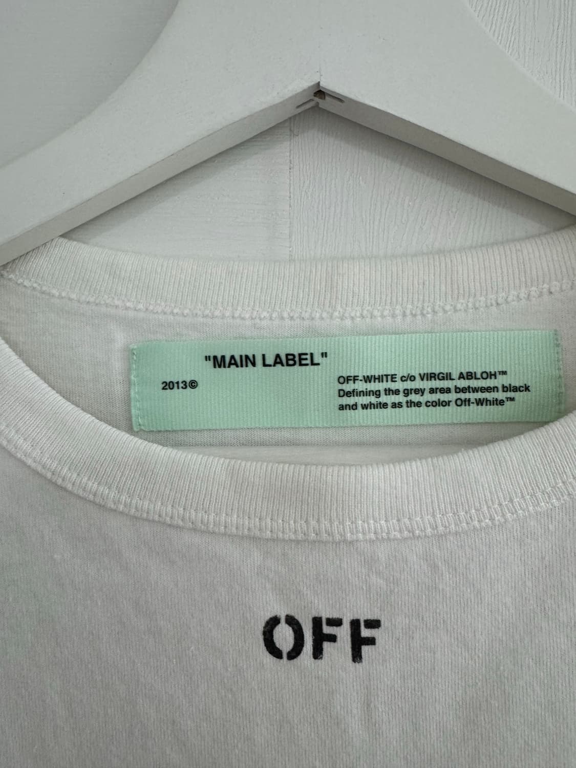 [OFF-WHITE] 오프화이트 모나리자 반팔 티셔츠 XS 상품이미지3