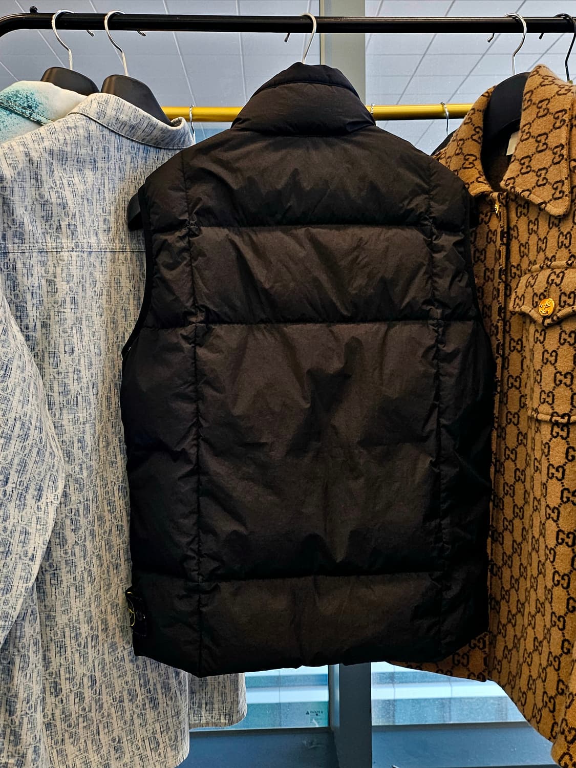 스톤아일랜드 크링클랩스 조끼패딩 M사이즈 백화점한 한글택  상품이미지2