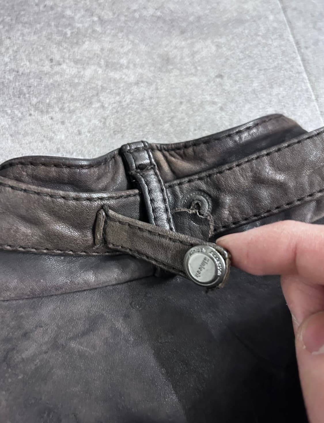 카프스킨 멀티포켓 레더자켓 상품이미지4