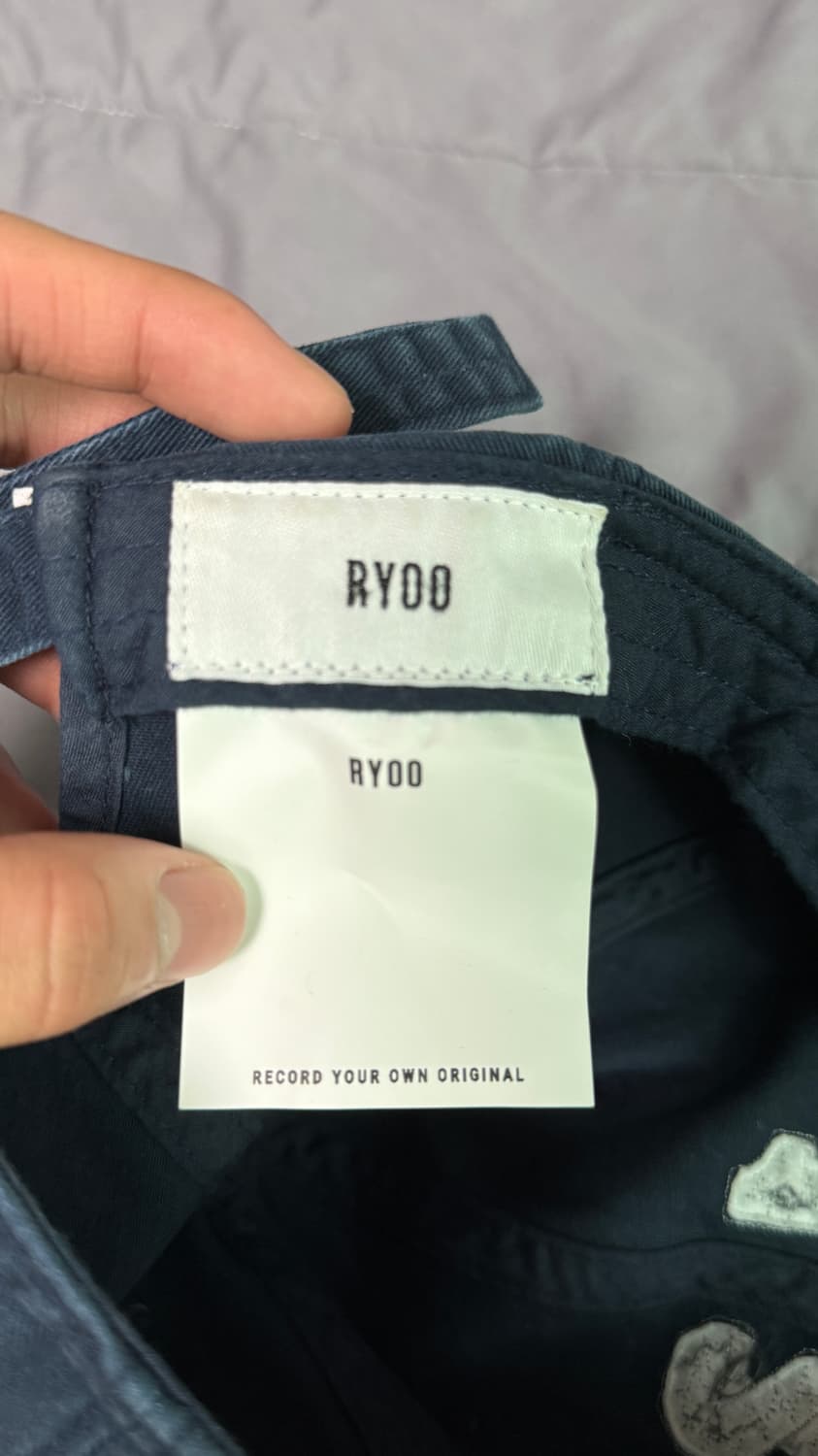 Ryoo 볼캡 네이비 상품이미지2