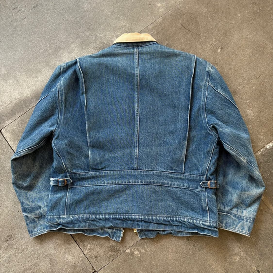 90s 폴로 컨트리 나바호 91-b 데님 트러커 자켓 상품이미지3