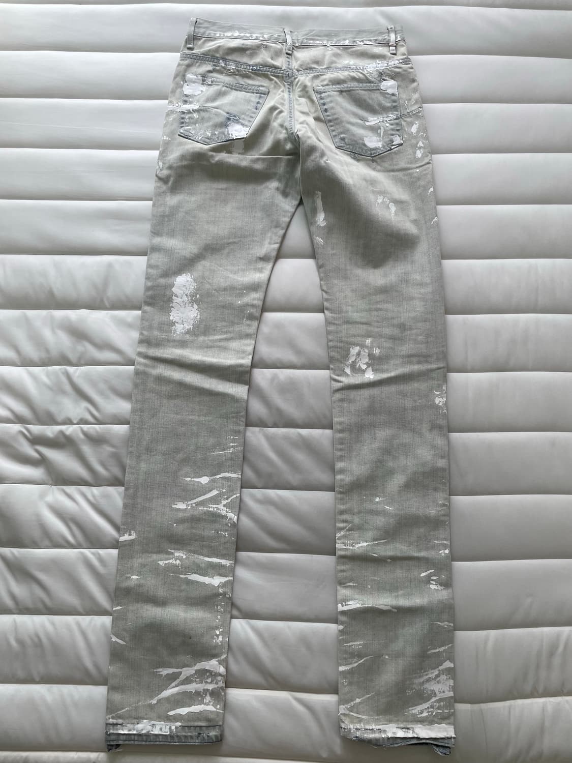 디올옴므 aw09 페인트 데님 진 상품이미지4