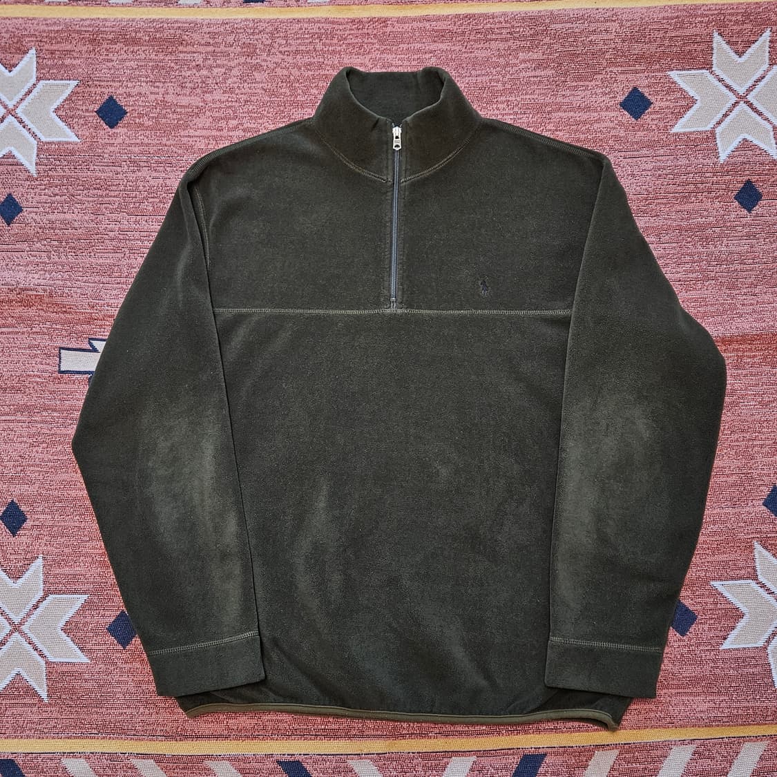폴로 플리스 쿼터 집업 / Made in USA 상품이미지1