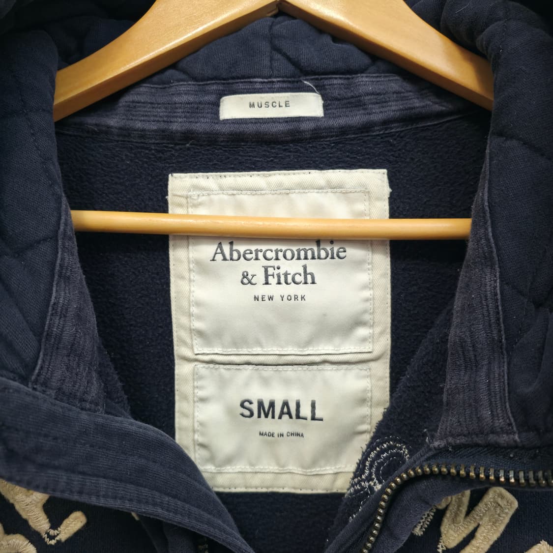 [S] 아베크롬비 네이비 후드집업 상품이미지4
