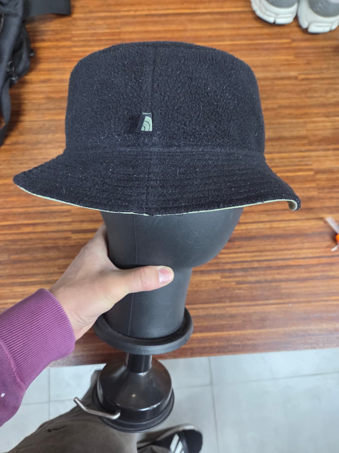 노스페이스 리버시블 플리스 버킷햇 m 상품이미지4