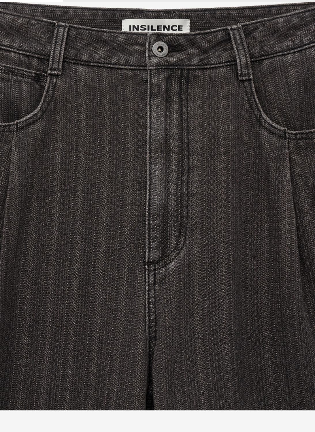 인사일런스 스트라이프 서페이스 데님 팬츠 상품이미지3