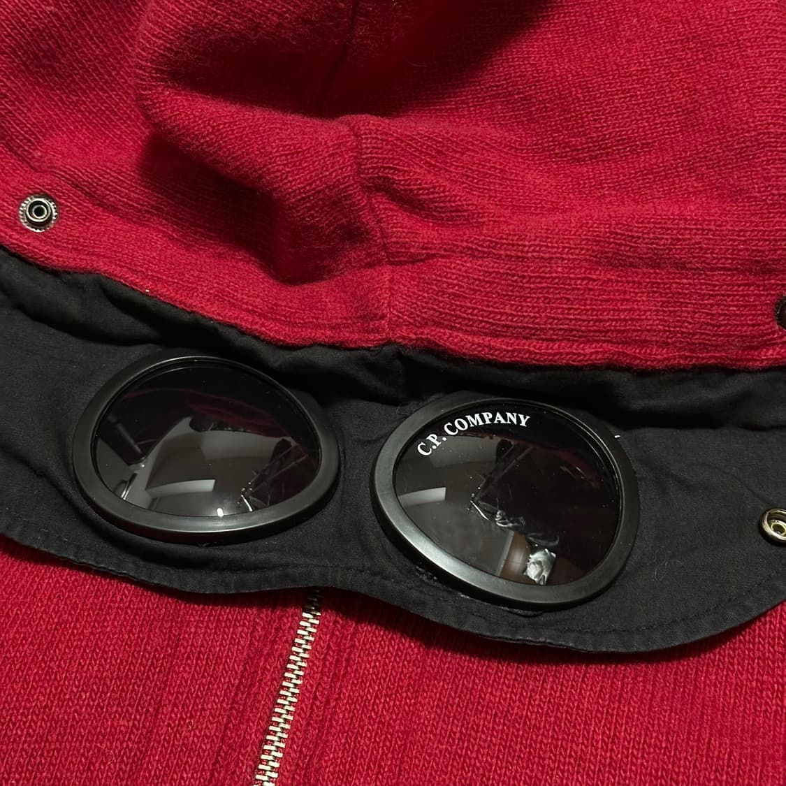 00s Cp컴퍼니 고글 니트집업 상품이미지3