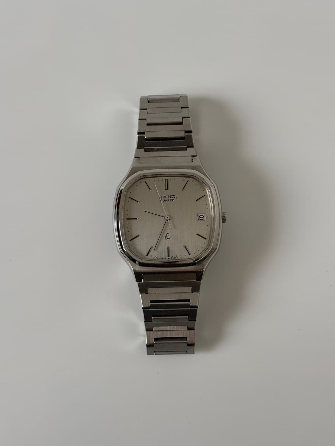 1980s Silver Square Quartz 상품이미지4