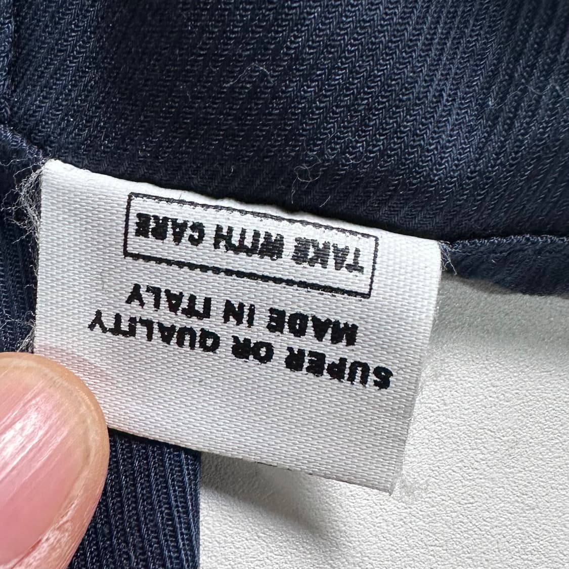 펜디 투포켓 네이비 셔츠  상품이미지6