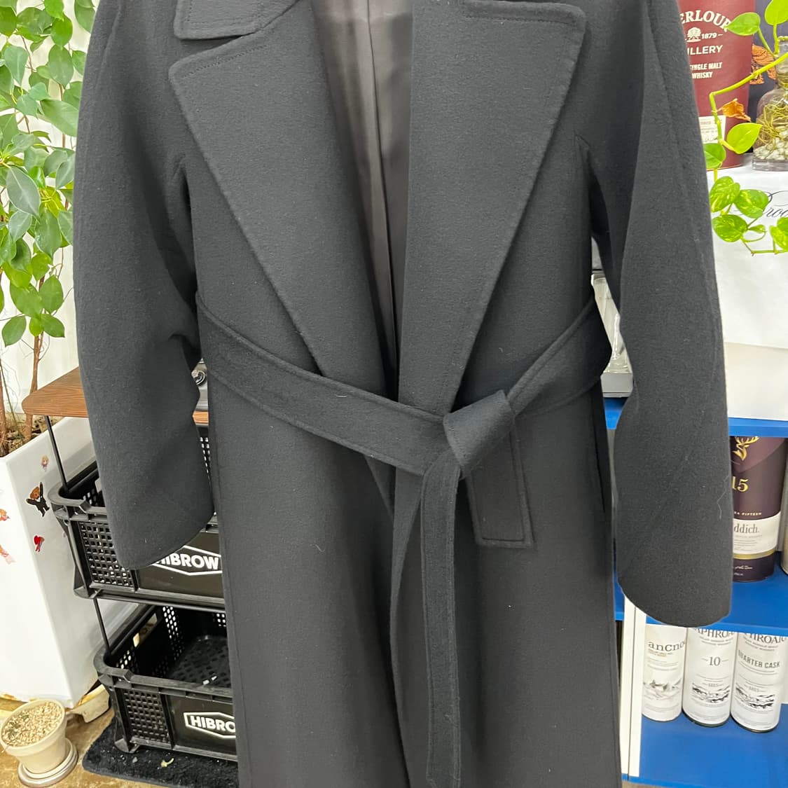 타임 우먼 2020 캐시미어 블렌드 로브코트 82 상품이미지4