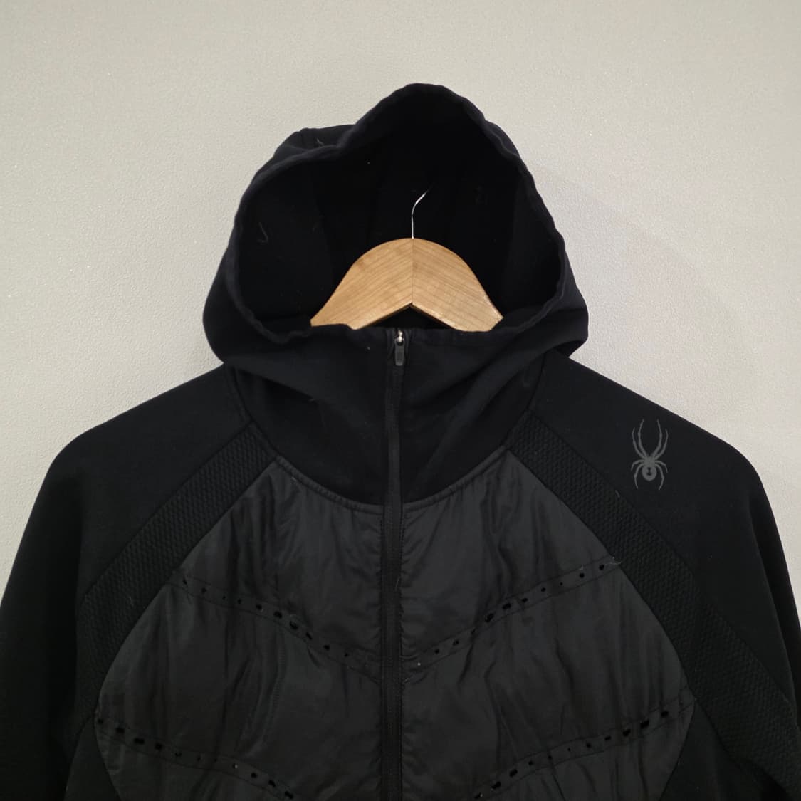 스파이더 에어로 구스다운 하이브리드 러닝 후드 자켓 L 상품이미지3