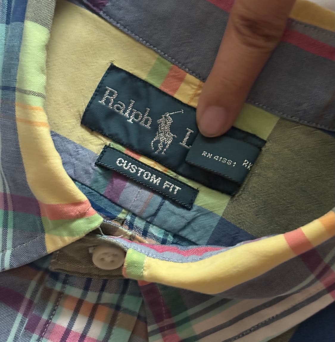 Polo 폴로랄프로렌 마드라스 체크 셔츠 상품이미지5