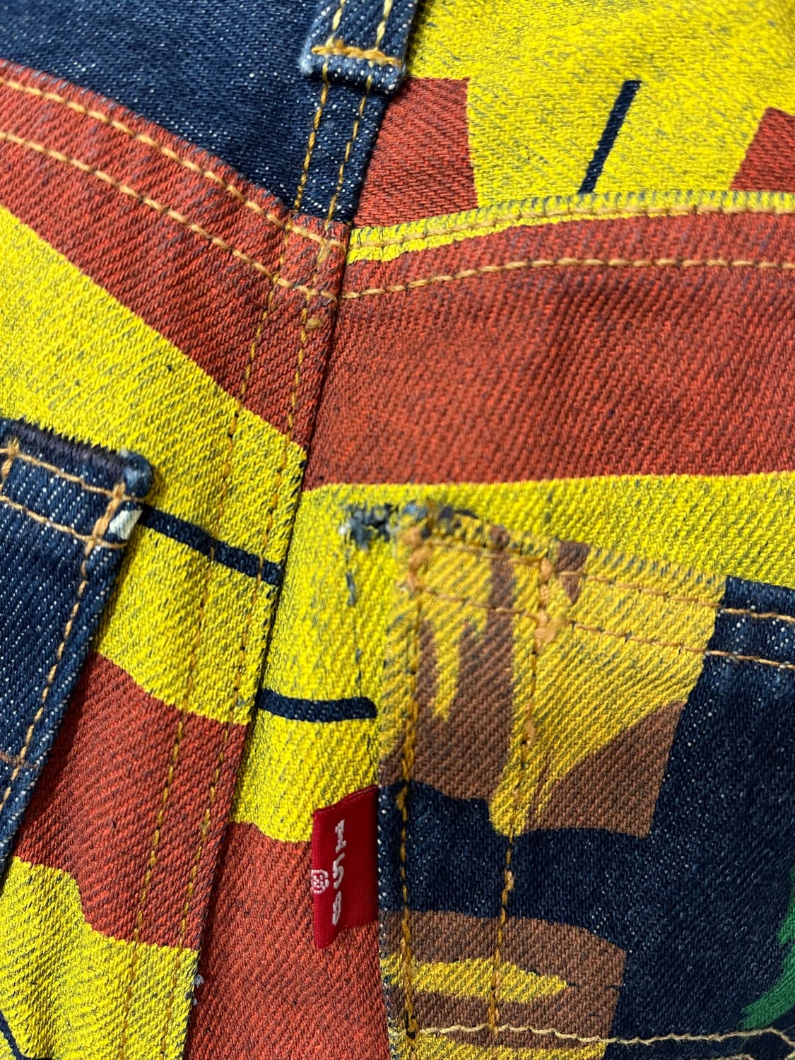 리바이스 501 150주년 배너 데님25인치 상품이미지5