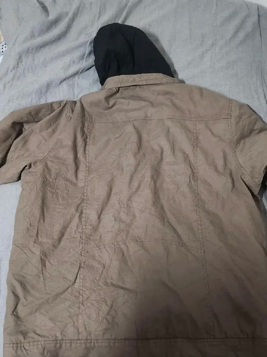 브라운 후드 워크자켓 XXL 택포 상품이미지4