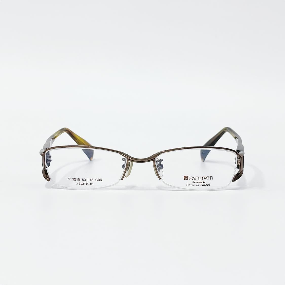PATTI PATTI 브라운 메탈 데드스탁 빈티지안경 상품이미지2