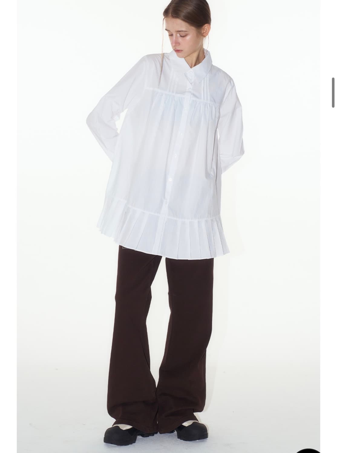 플레이스 스튜디오 긴팔 블라우스 상품이미지2