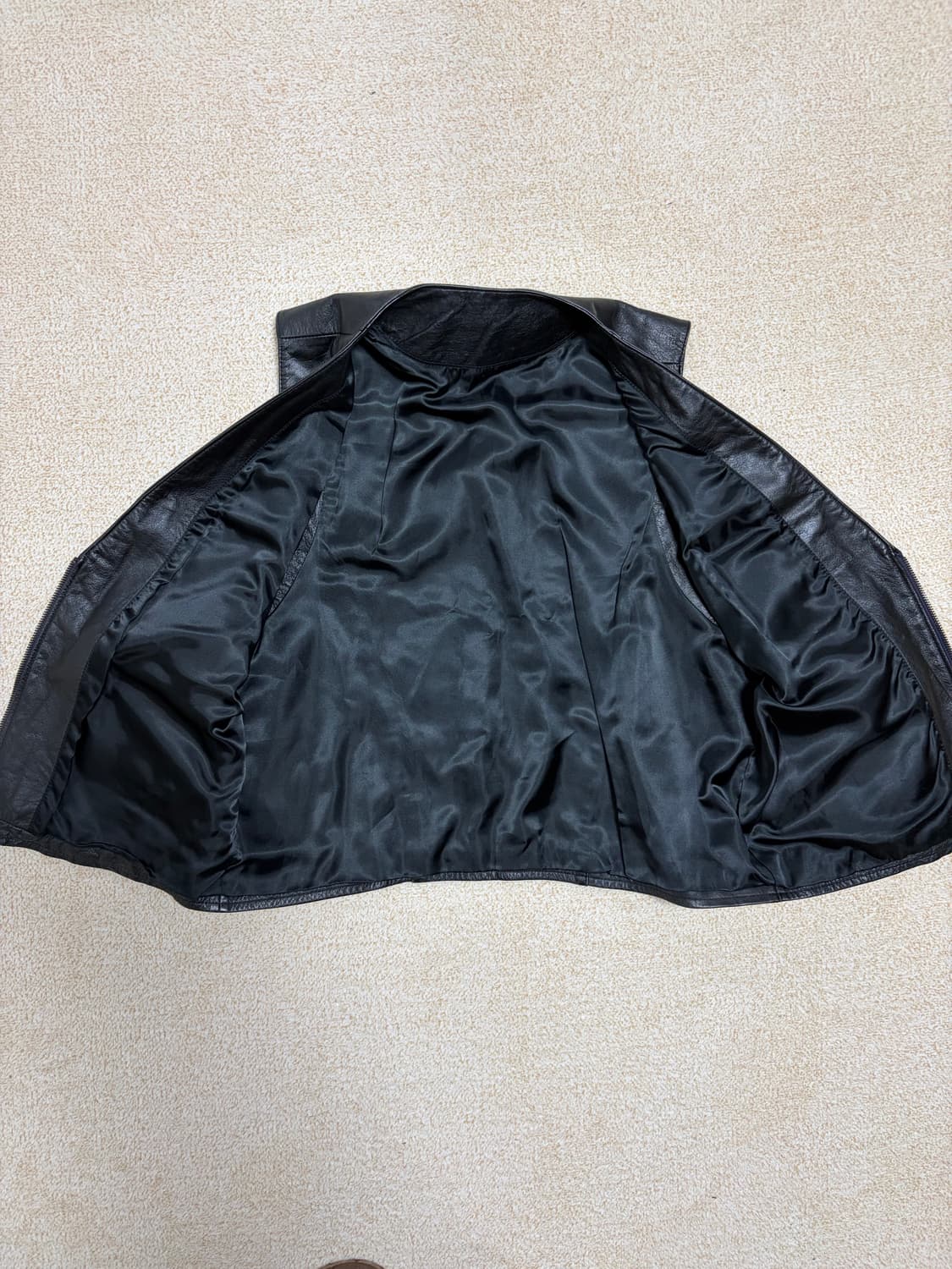 L) 빈티지 멀티포켓 레더 베스트 상품이미지5