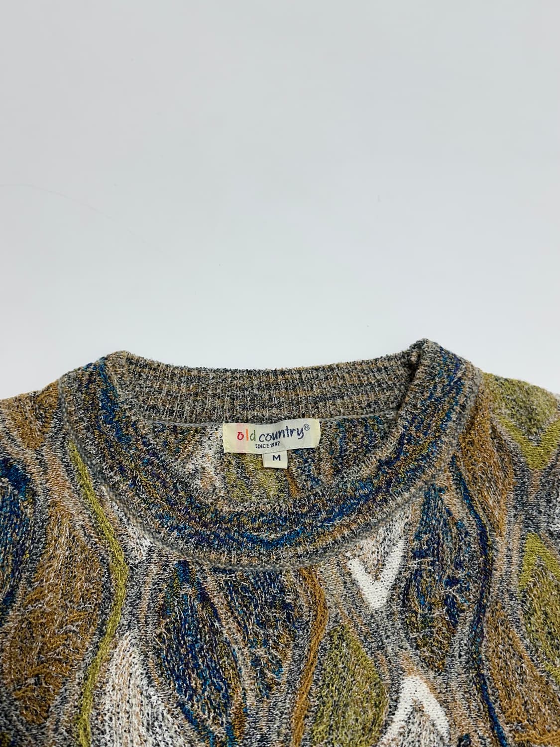 old country 빈티지 케이블 니트 쿠지맛 상품이미지8