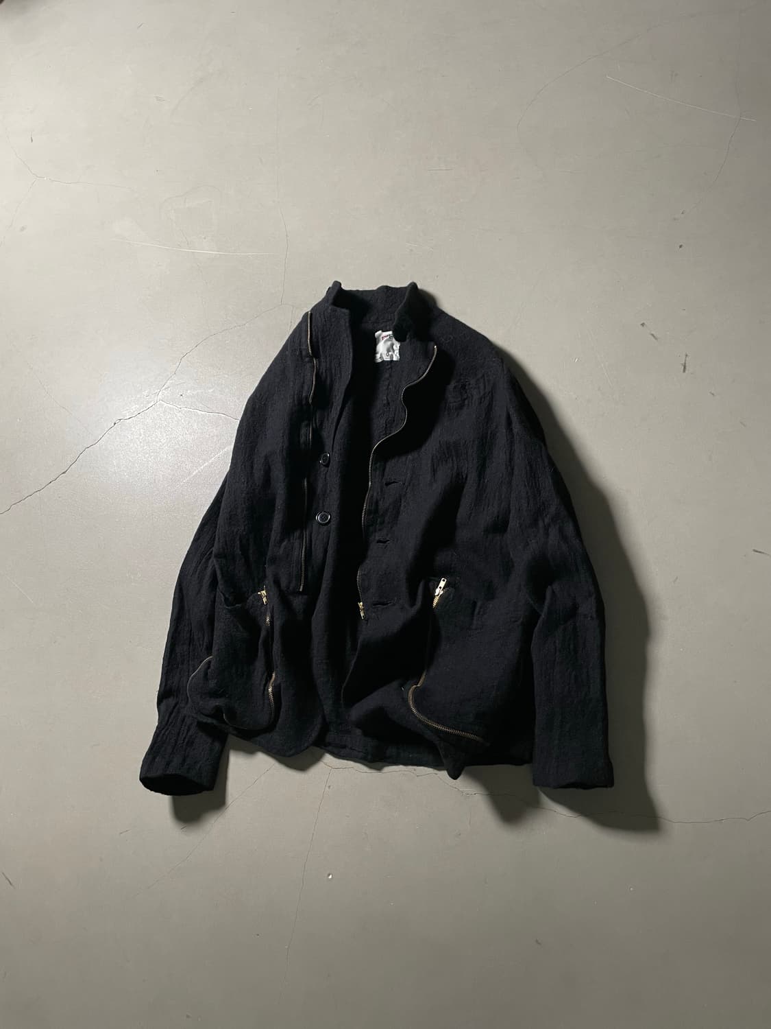 90’s 미치코런던 Wool Zip Multi-Pocket Jacke 상품이미지1