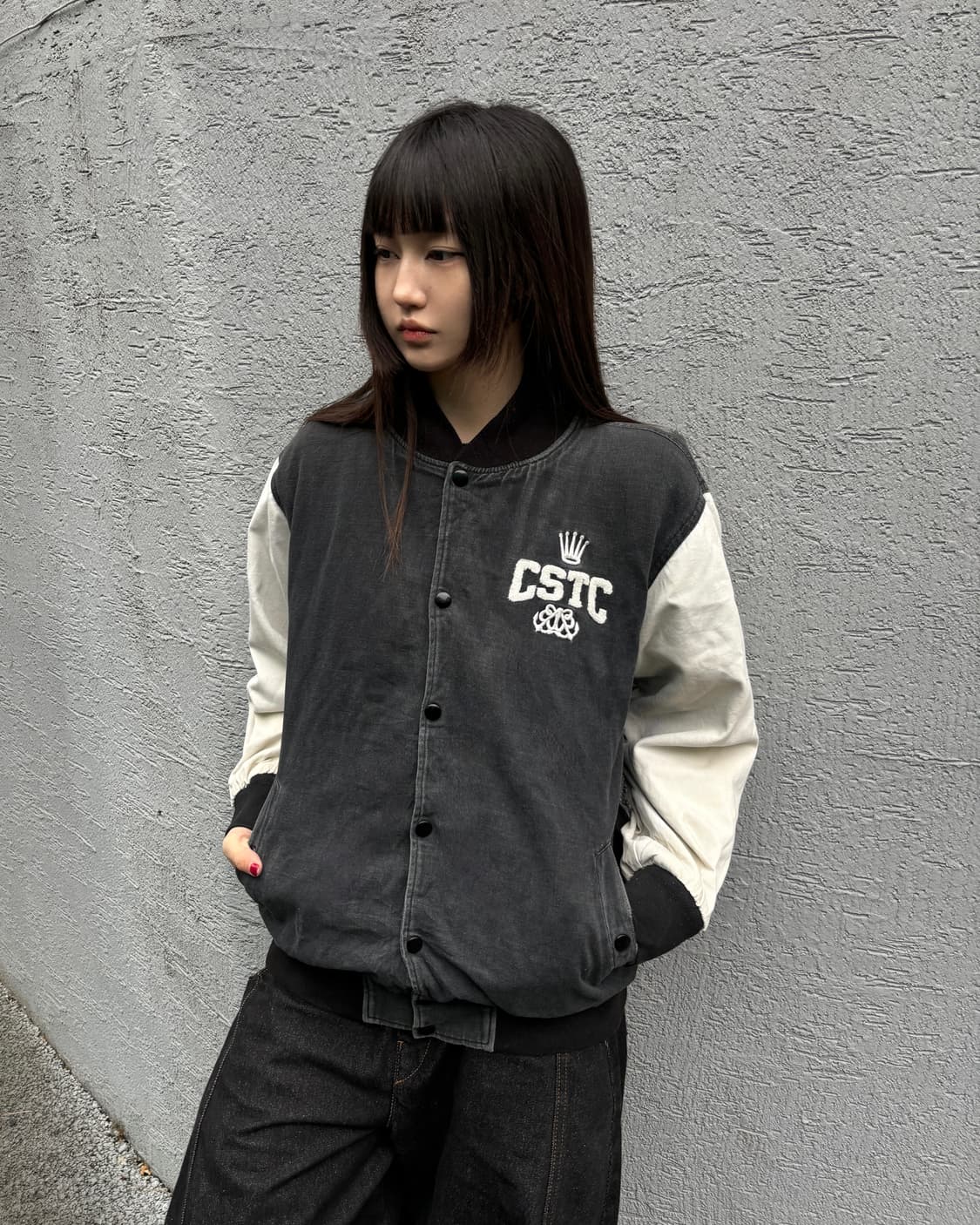 90s Vintage CSTC Varsity Jacket 상품이미지2