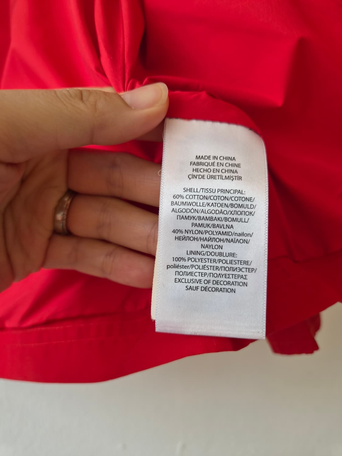 폴로랄프로렌 키즈 레드 후드집업점퍼 바람막이점퍼 6T사이즈 상품이미지8