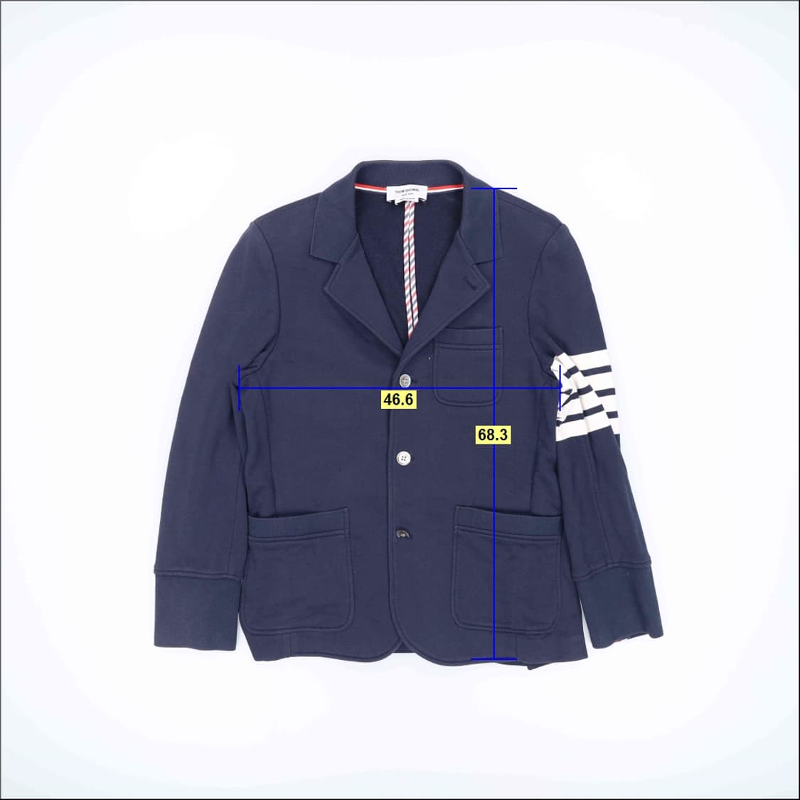 [4] 고급 완장 블레이저 자켓 1223H1 상품이미지9