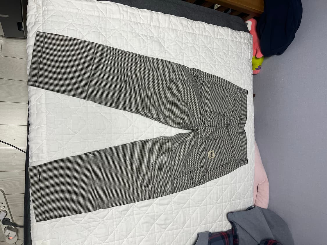 스투시 체크 워크팬츠 상품이미지5