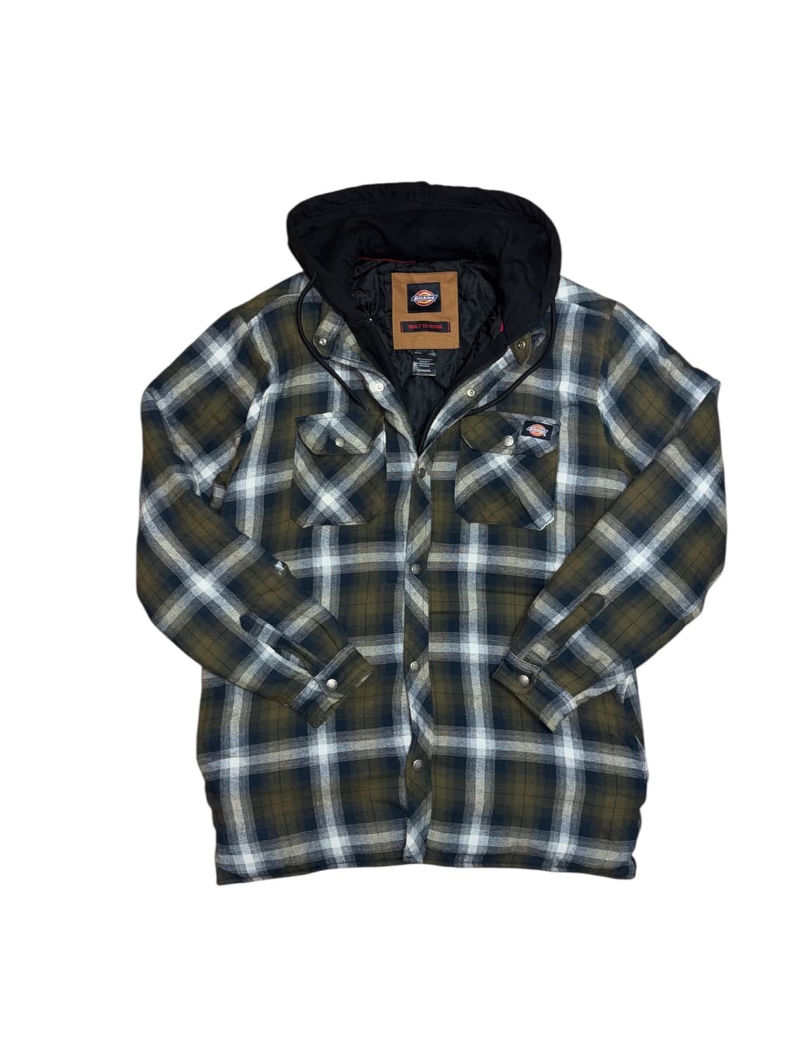 디키즈 플란넬 체크 후드 자켓 상품이미지4