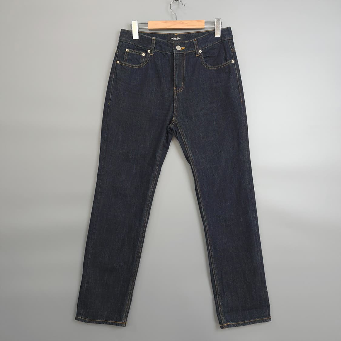 페이탈리즘 FATALISM 생지 데님 스트레이트 팬츠 상품이미지1