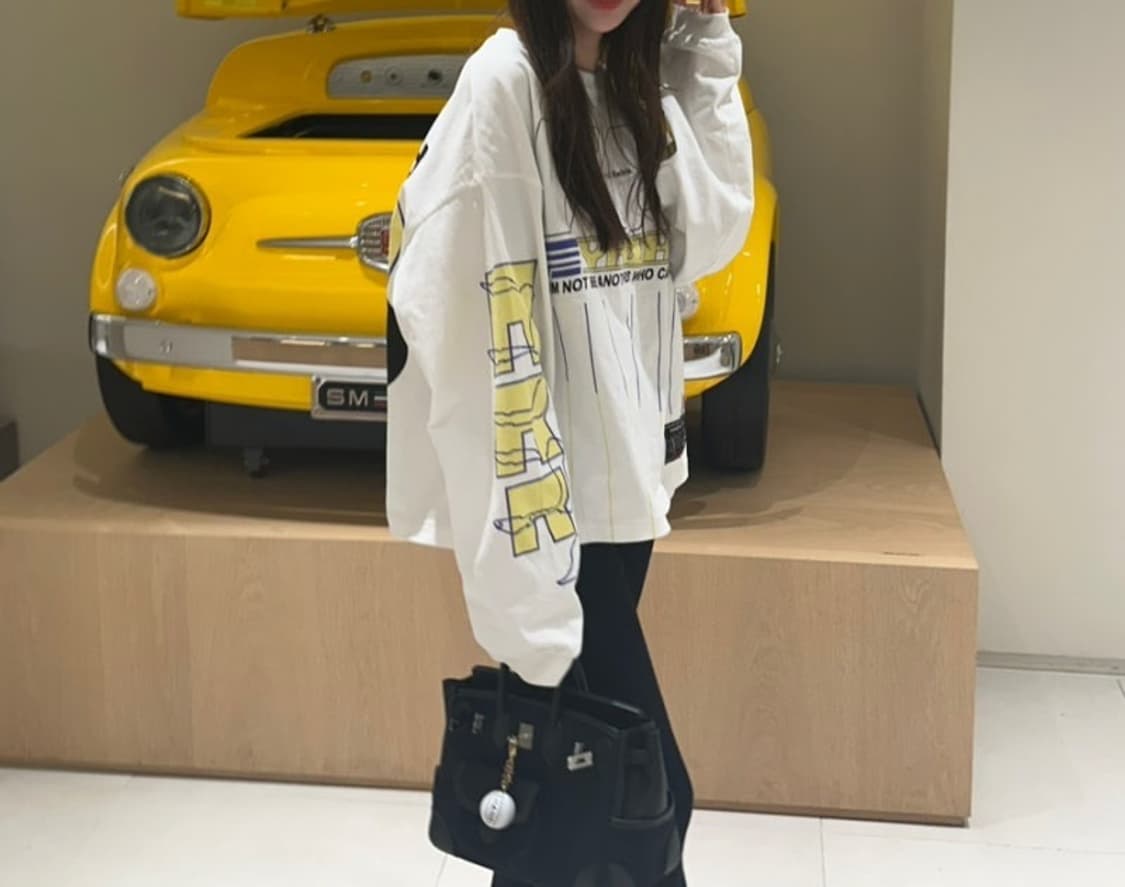 융킴 오버핏 티셔츠 상품이미지3