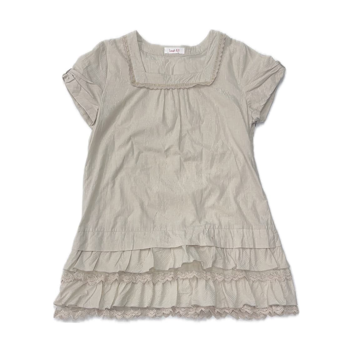 🥞쇼콜라깔 프릴 코디세트🥞 바선생 원피스 스퀘어 라떼갸루 히메 상품이미지3