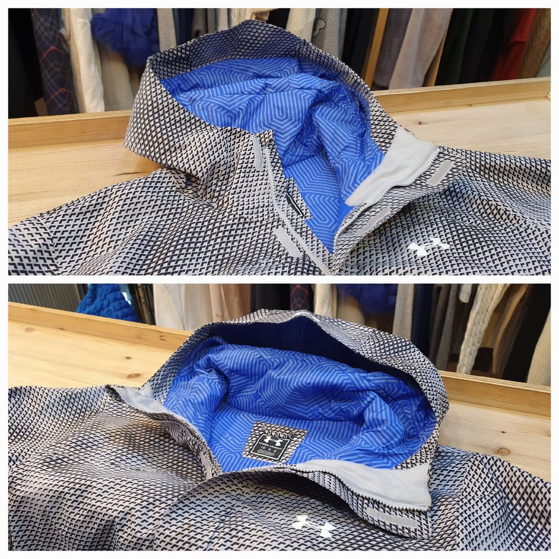 105.언더아머 콜드기어 후드패딩  상품이미지5