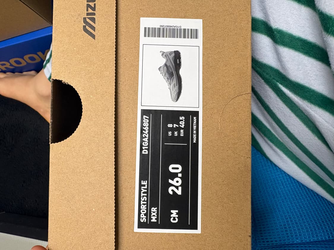 미즈노 MXR 런닝화 260 새상품 상품이미지6