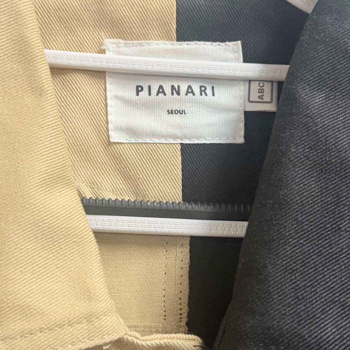 피어나리 투톤 워크 자켓 상품이미지2