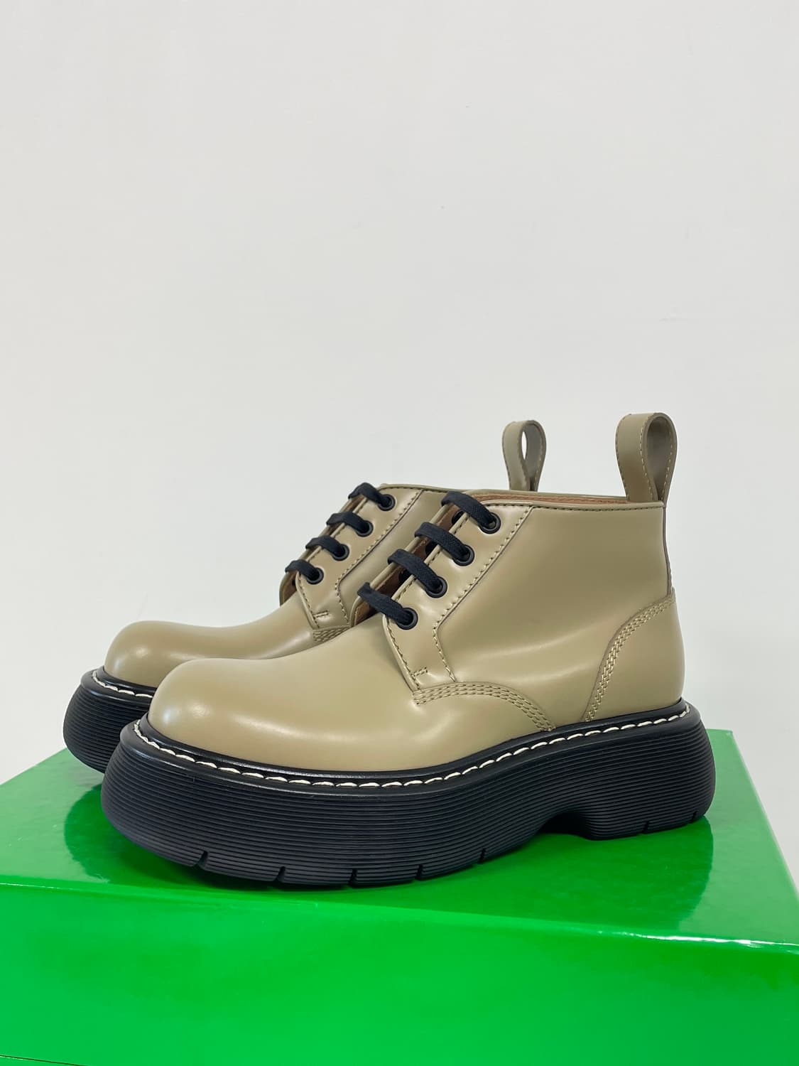 새상품 보테가 베네타 바운스 앵클 부츠 올 스파이스 36.5 사이즈 상품이미지6