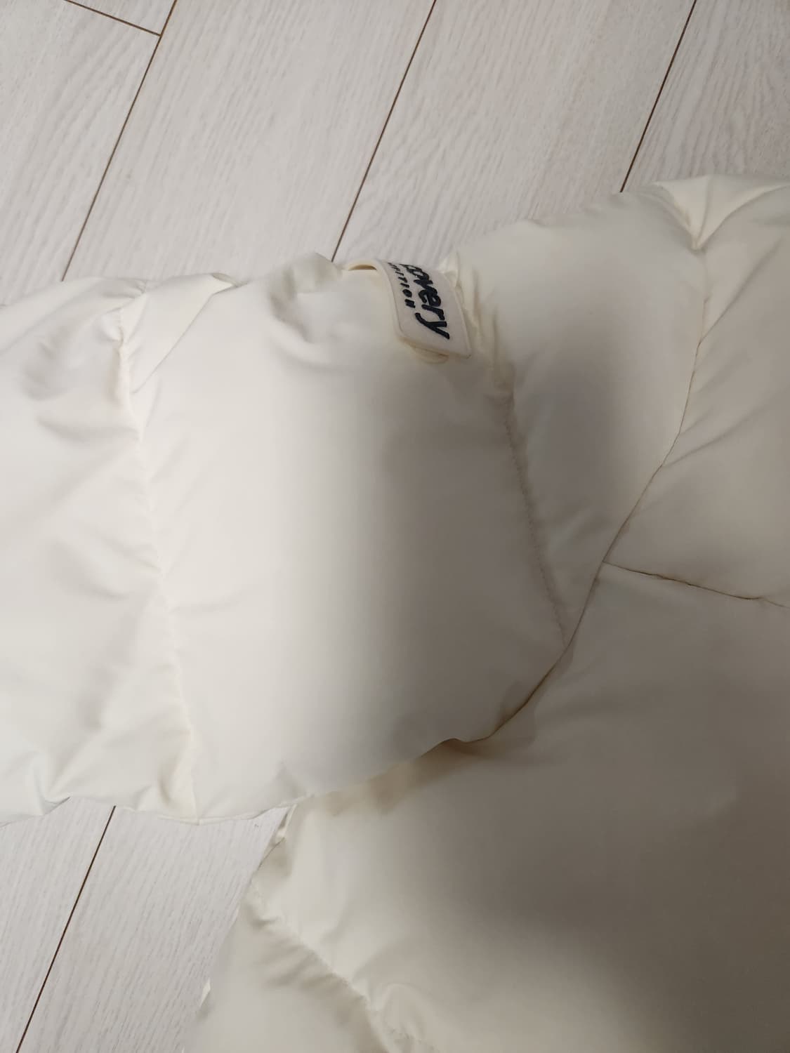 새상품급)디스커버리 반슬리 다운 롱패딩 DWDJ8F026  사이즈90 상품이미지4