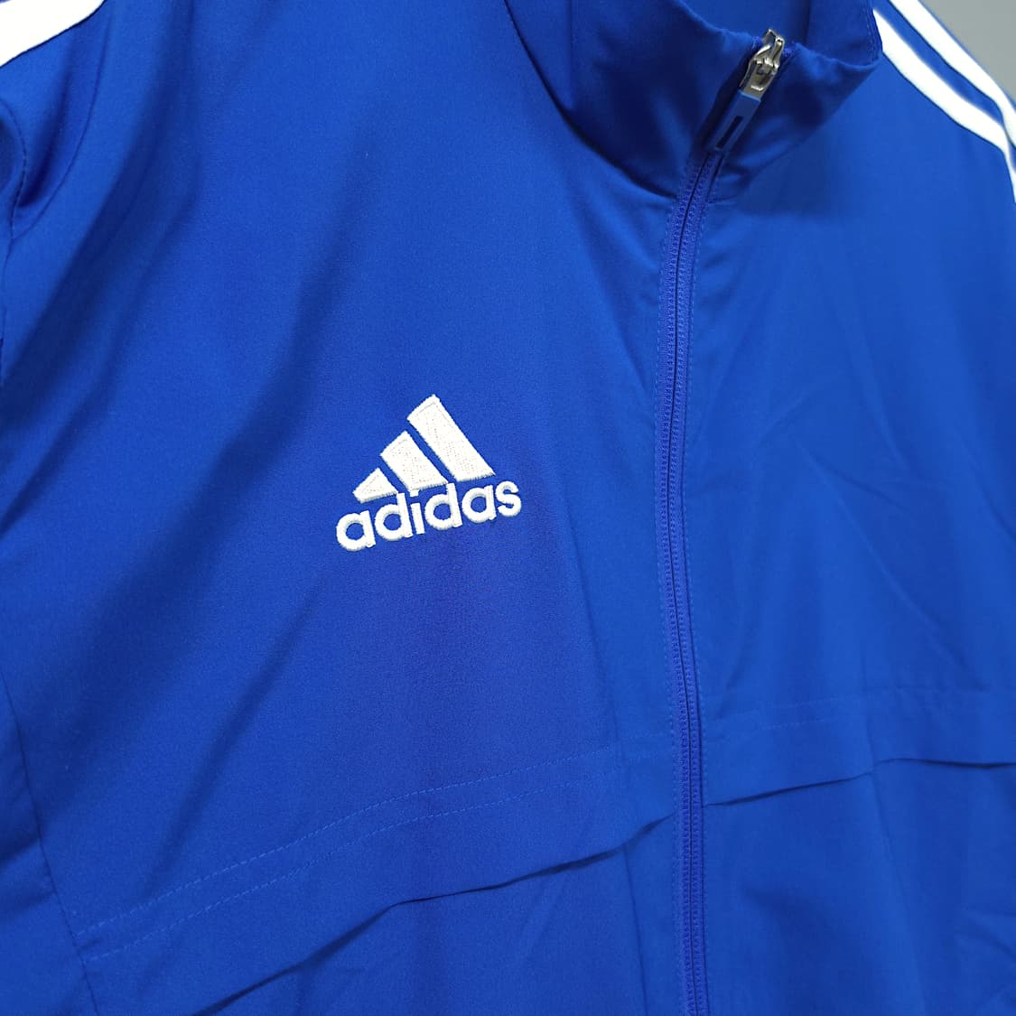 [2XL] 아디다스 블루&화이트 콘디보22 프리젠테이션 바람막이 상품이미지4