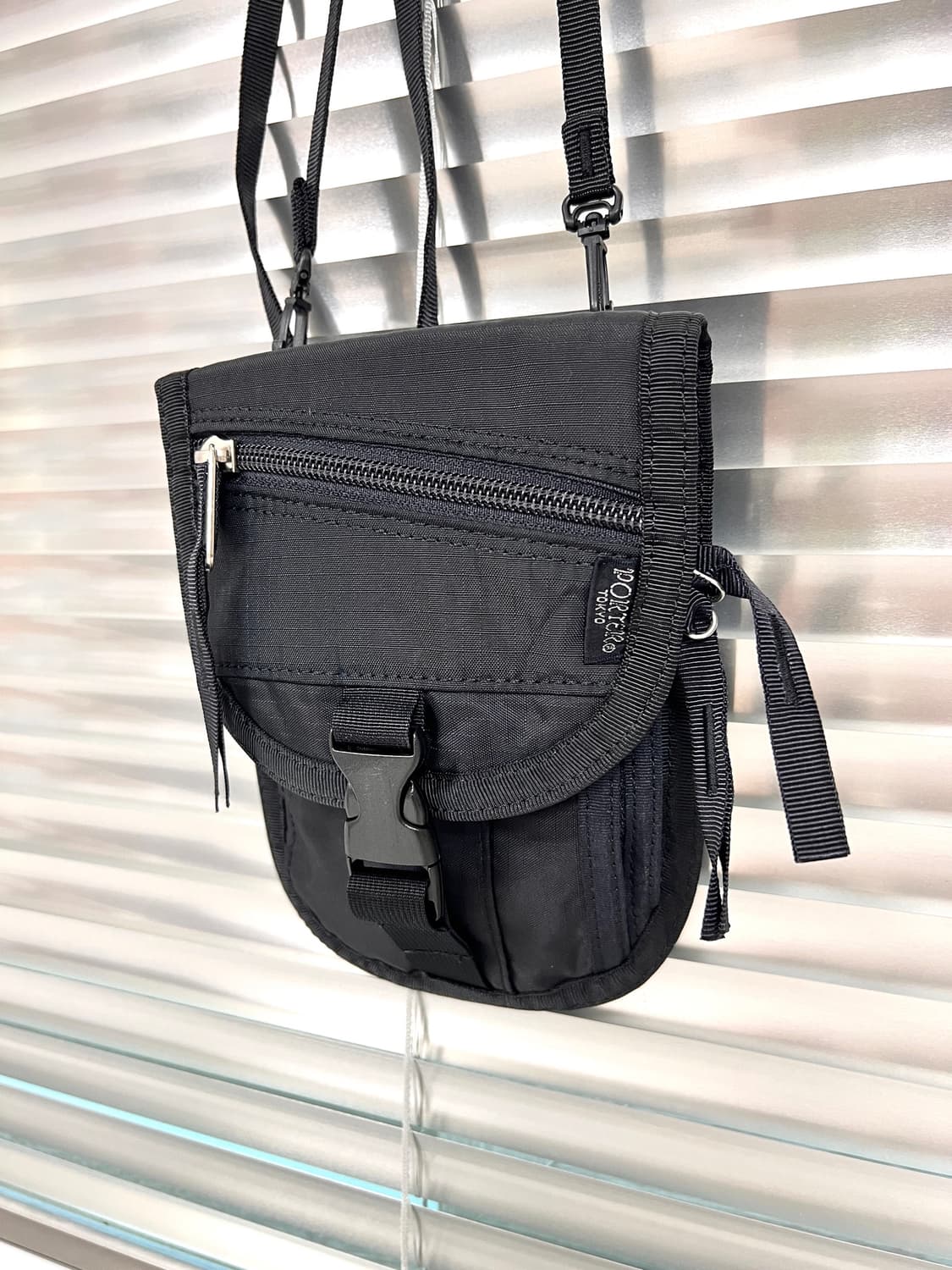 PORTER-CROSSBODY WALLET BAG(Black) 상품이미지2